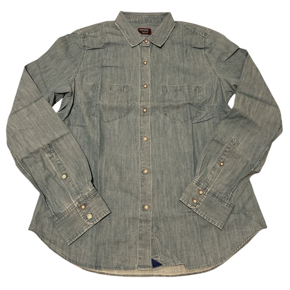 UNCTUCKit Women’s Button-Down Shirt Size 4 NWT Style Alleanza